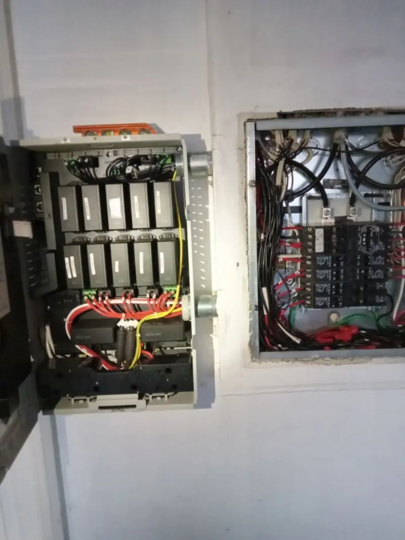 Electrical panel upgrade completed for Commercial Electrician Services in Brighton